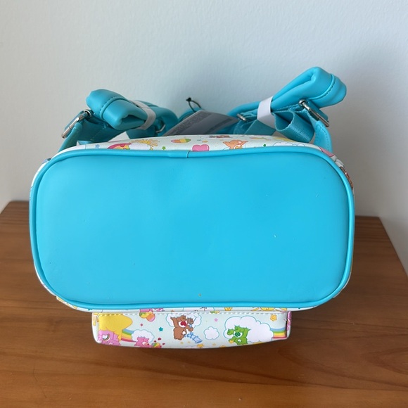 Loungefly 40th Anniversary Care Bears Rainbow Mini Backpack New One Size - Picture 12 of 12